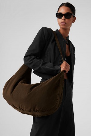 Bolso Bandolera Alo Yoga Om The Go Gym Hombre Espresso | España JXLC-70845