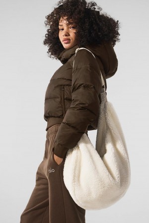 Bolso Bandolera Alo Yoga Sherpa Om The Go Hombre Ivory | España PJMF-53409