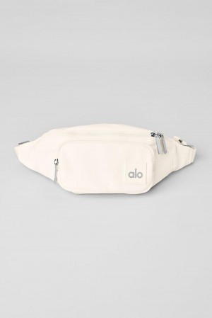 Bum Bags Alo Yoga Explorer Fanny Pack Hombre Ivory | España MQLK-87659