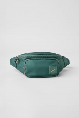 Bum Bags Alo Yoga Explorer Fanny Pack Hombre Winter Ivy | España JGTR-40123