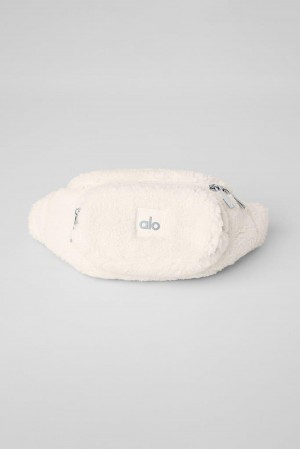Bum Bags Alo Yoga Sherpa Explorer Fanny Pack Mujer Ivory | España PASF-60523