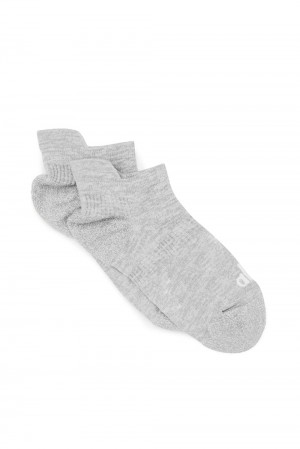 Calcetines Alo Yoga Performance Tab Mujer Gris Blancas | España ZPFT-84106