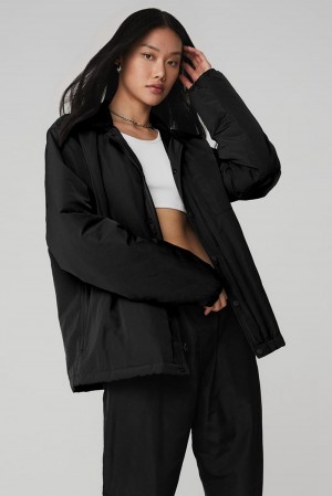 Chaquetas Alo Yoga Legend Mujer Negras | España FLWV-75381