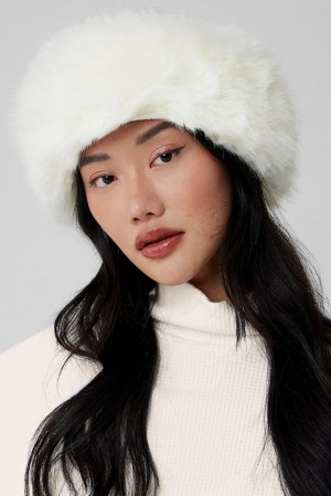 Diadema Alo Yoga Faux Fur Wintersun Mujer Ivory | España YNQD-86940