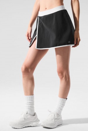 Falda Alo Yoga Airbrush Streamlined Mujer Negras Blancas | España VMTN-37845