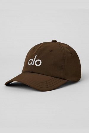 Gorras Alo Yoga Performance Off-Duty Mujer Espresso | España KPIO-03712