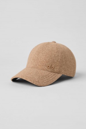 Gorras Alo Yoga Prestige Off-Duty Hombre Toasted Almond | España PIGO-61204