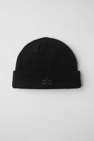 Gorro Alo Yoga Notable Hombre Negras Negras | España RBDY-81653