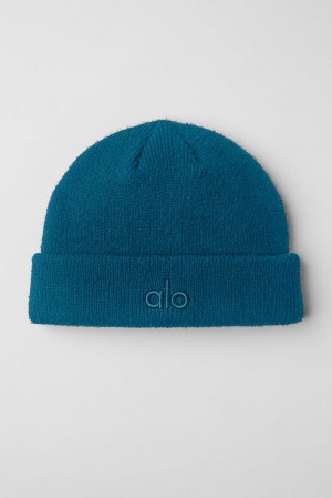 Gorro Alo Yoga Notable Mujer Azules | España IPMY-29167