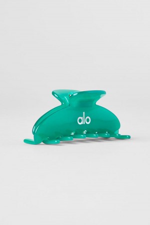 Hair Claw Alo Yoga 90's Claw Clip Mujer Verde | España THXI-46572