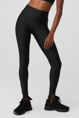 Leggins Alo Yoga Airlift High-Waist Elongated Mujer Negras | España HBFX-21936