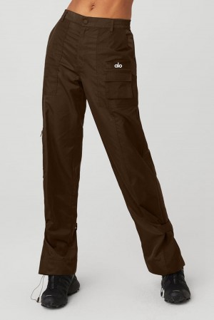 Pantalon Alo Yoga Blaze Mujer Espresso | España FSIH-06937