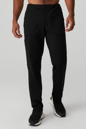 Pantalon Alo Yoga Block Hombre Negras | España VQTR-18359