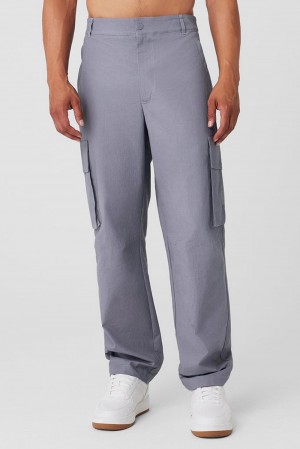 Pantalon Alo Yoga Cargo Ripstop Hombre Fog | España XBLN-58360