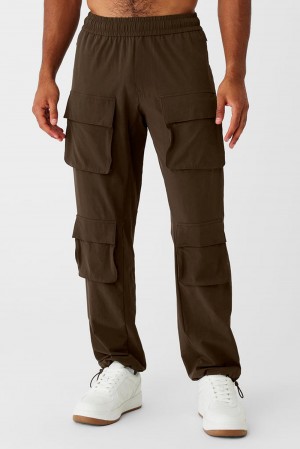 Pantalon Alo Yoga Cargo Venture Hombre Espresso | España EVPN-39816