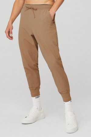 Pantalon Alo Yoga Co-Op 7/8 Hombre Gravel | España APZJ-39784