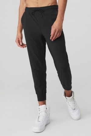 Pantalon Alo Yoga Co-Op 7/8 Hombre Negras | España GZSB-85201