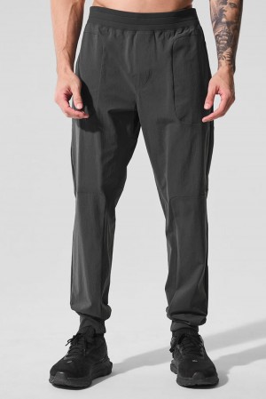 Pantalon Alo Yoga Co-Op Hombre Anthracite | España NXYH-05476