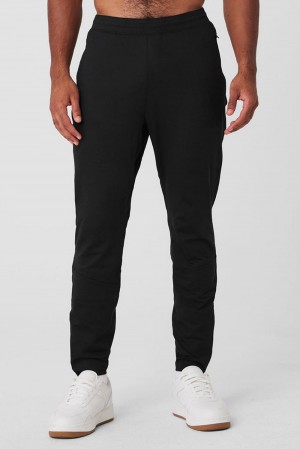 Pantalon Alo Yoga Conquer React Performance Hombre Negras | España CSWY-93750