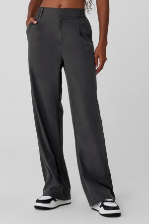 Pantalon Alo Yoga High-Waist Pursuit Mujer Anthracite | España HCZE-97186