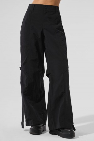 Pantalon Alo Yoga High-Waist Voyager Mujer Negras | España EWXS-40689