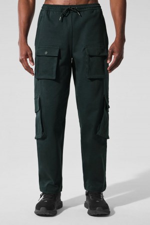 Pantalon Alo Yoga Northstar Cargo Hombre Verde | España FMVP-14056