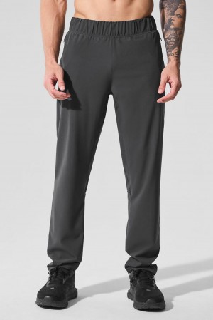 Pantalon Alo Yoga Repetition Hombre Anthracite | España TAME-14687
