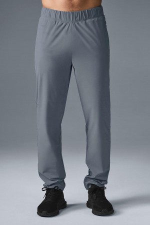 Pantalon Alo Yoga Repetition Hombre Gris | España HAEL-45023