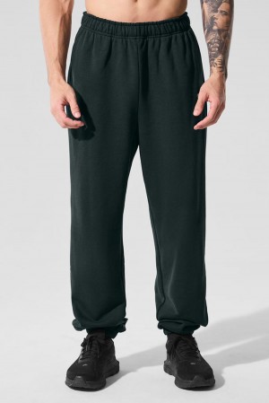 Pantalon Deportivo Alo Yoga Accolade Hombre Verde | España YQMA-91486