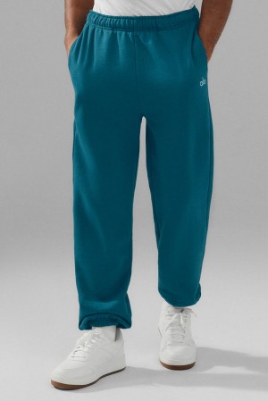 Pantalon Deportivo Alo Yoga Accolade Hombre Oceanic Teal | España DAJY-92530