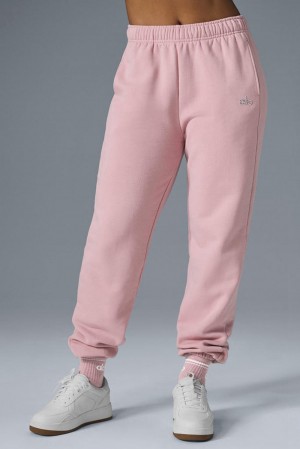 Pantalon Deportivo Alo Yoga Accolade Mujer Rosas | España EYXO-92537