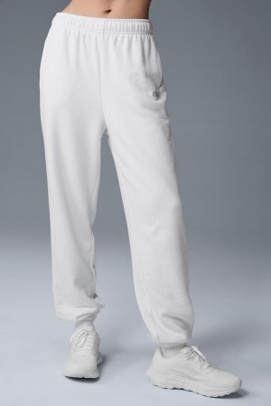 Pantalon Deportivo Alo Yoga Accolade Mujer Blancas | España SHYQ-26157