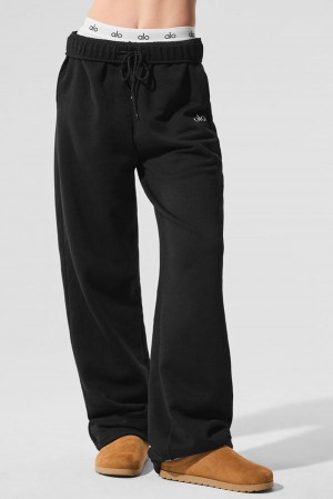 Pantalon Deportivo Alo Yoga Accolade Straight Leg Mujer Negras | España HUTN-02647