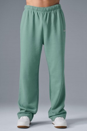 Pantalon Deportivo Alo Yoga Accolade Straight Leg Hombre Verde | España UQKM-80641