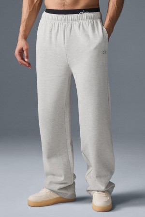 Pantalon Deportivo Alo Yoga Accolade Straight Leg Hombre Blancas | España RNZX-29637