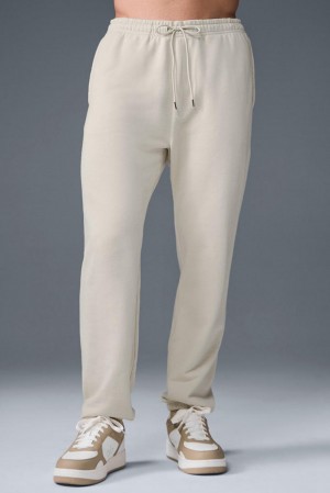 Pantalon Deportivo Alo Yoga Chill Hombre Bone | España WXRE-02158