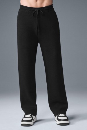 Pantalon Deportivo Alo Yoga Scholar Straight Leg Hombre Negras | España BCPS-97601