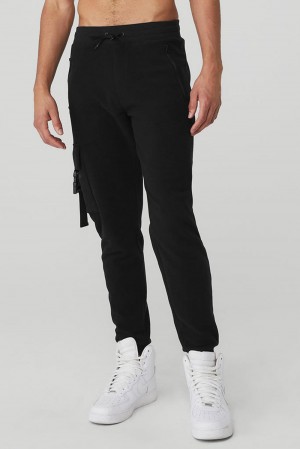 Pantalon Deportivo Alo Yoga Streetside Hombre Negras | España HTVY-81324