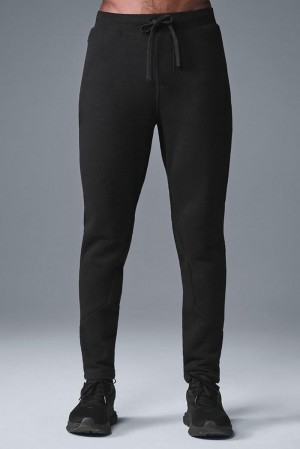 Pantalon Deportivo Alo Yoga The Triumph Hombre Negras | España OQDH-62845