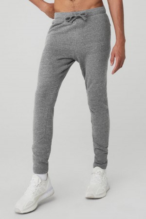 Pantalon Deportivo Alo Yoga The Triumph Hombre Gris | España YDMX-81504