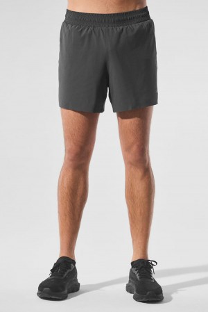 Short Alo Yoga 5" Adapt Running Hombre Anthracite | España RQSP-87596