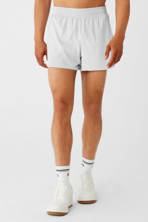Short Alo Yoga 5" Adapt Running Hombre Titanium | España KIZY-97431