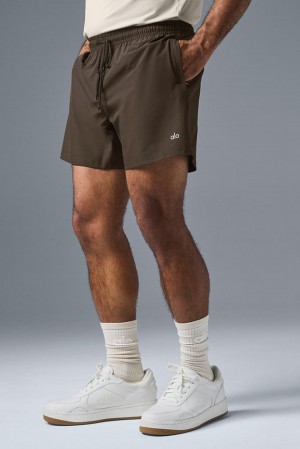 Short Alo Yoga 7" Circuit Hombre Espresso | España OEYZ-47206