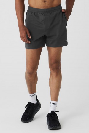 Short Alo Yoga 7" Conquer React Performance Hombre Anthracite | España ICXR-48632
