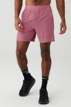 Short Alo Yoga 7'' Repetition Hombre Mars Clay | España QMVA-93170