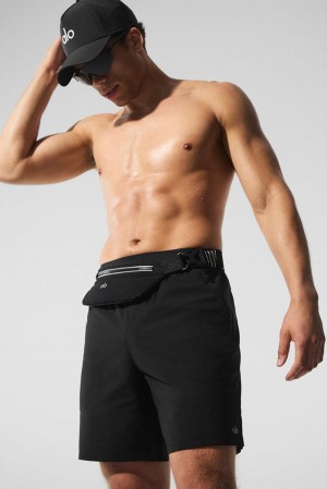 Short Alo Yoga 7" Repetition Hombre Negras | España JKOV-78124