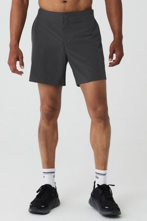 Short Alo Yoga 7'' Sport Hombre Anthracite | España OUKL-06294
