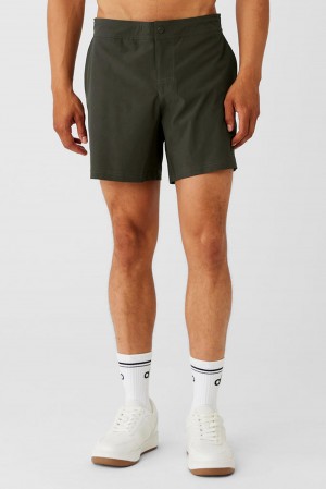 Short Alo Yoga 7'' Sport Hombre Verde | España JSFO-07395