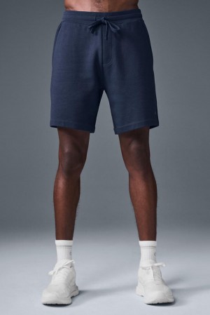 Short Alo Yoga Chill Hombre Azul Marino | España MUHB-80947