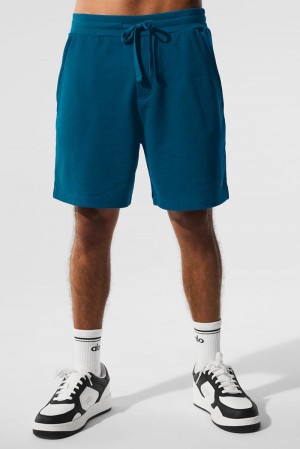 Short Alo Yoga Chill Hombre Azules | España DNUE-46705